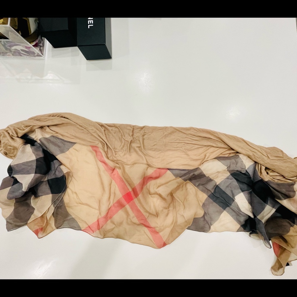 Burberry Silk / Modal Scarf